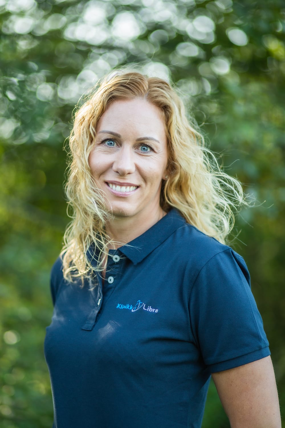 Portrett av kiropraktor Camilla Bjørnsen Tjensvoll